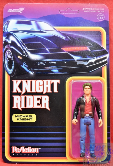 Knight Rider Michael Knight Reaction Figure