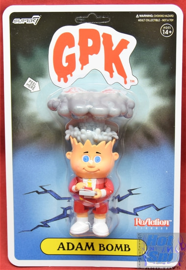 Garbage Pail Kids GPK Red Adam Bomb ReAction Figure
