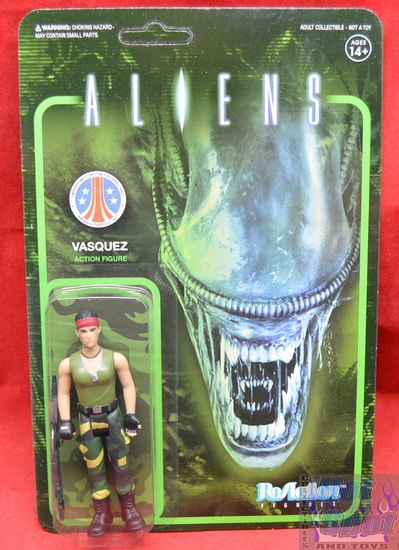 Aliens Vasquez ReAction Figure