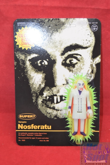 Vampire Nosferatu Glow-In-The-Dark ReAction Figure