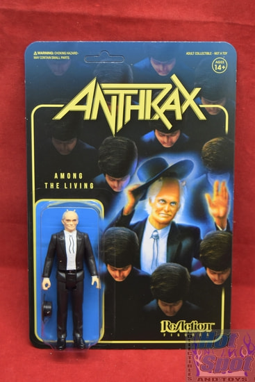 ReAction Anthrax Among the Living Preacher Figure