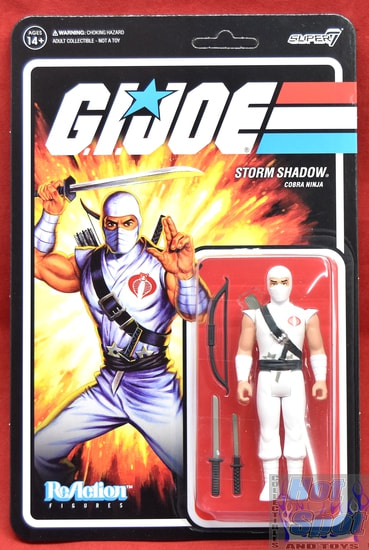 Storm Shadow Cobra Ninja Reaction Figure