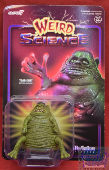 Weird Science Toad Chet ReAction Figure