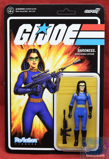 Baroness Intelligence Officer Reaction Figure