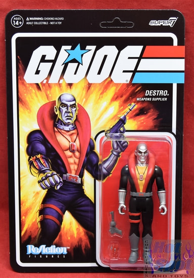 Destro Weapons Supplier Reaction Figure