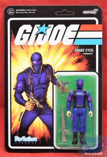 Snake Eyes Commando Reaction Figure