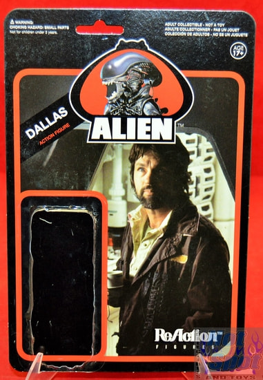 Alien Dallas Figure Cardback