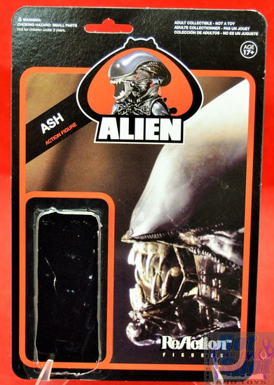 Alien Ash Figure Cardback