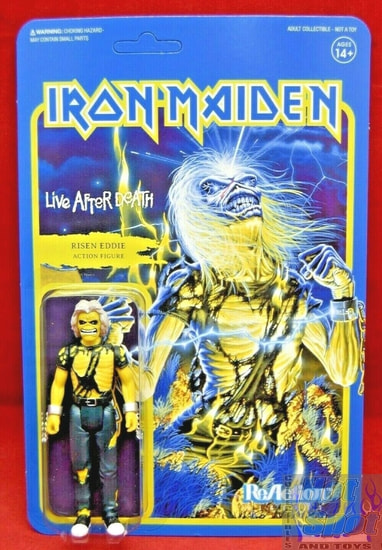 Iron Maiden Live After Death Risen Eddie ReAction Figure