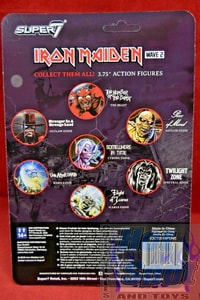 Iron Maiden Live After Death Risen Eddie ReAction Figure