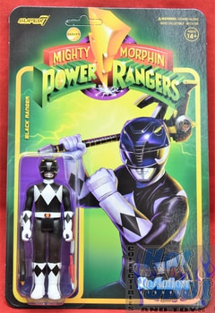 Black Ranger Reaction Figure Wave 2