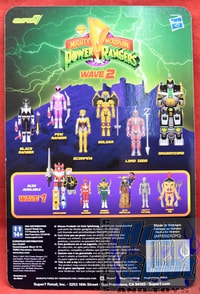 Black Ranger Reaction Figure Wave 2