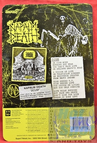 Napalm Death Scum Demon Lime Green Reaction Figure