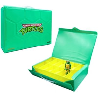 TMNT 24 Figure Carry Case w/ Exclusive Metallic Michelangelo