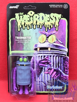 THE WEIRDEST Trashquatch (Purple) ReAction Figure