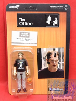 Basketball Game Dwight Schrute ReAction Figure