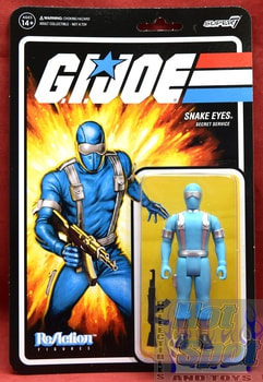 Snake Eyes Secret Service Reaction Figure