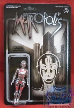 Metropolis Maria Chrome Reaction Figure