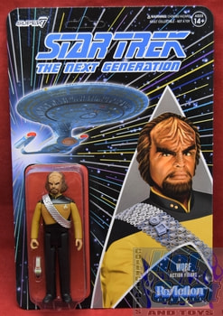 Star Trek The Next Generation Worf ReAction Figure