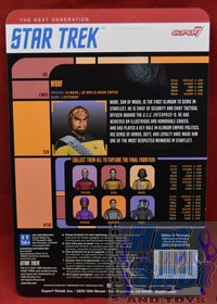 Star Trek The Next Generation Worf ReAction Figure