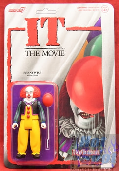 IT The Movie Pennywise The Clown Reaction Figure