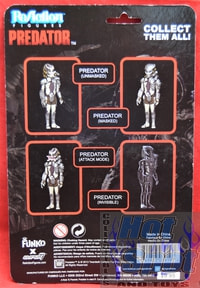 Predator Attack Mode Reaction Figure