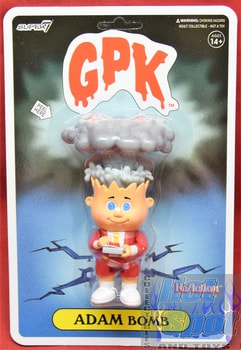 Garbage Pail Kids GPK Red Adam Bomb ReAction Figure