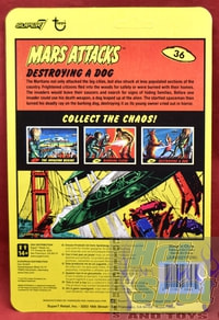 Mars Attacks! Destroying A Dog ReAction Figure