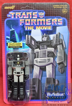 Movie Fallen Leader Optimus Prime ReAction Action Figure