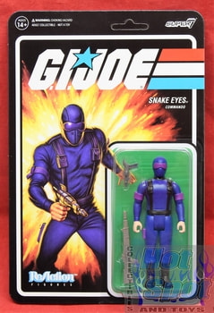 Snake Eyes Commando Reaction Figure