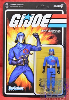 Cobra Commander Enemy Leader Reaction Figure