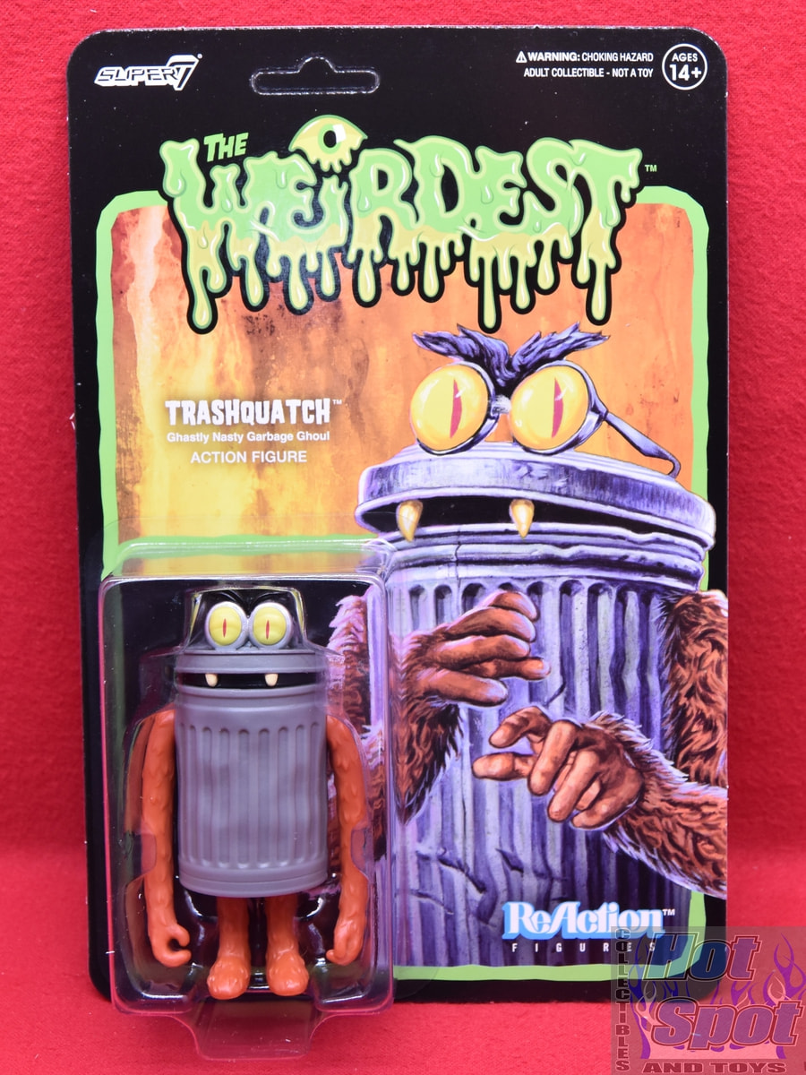 Hot Spot Collectibles and Toys - THE WEIRDEST Trashquatch ReAction Figure