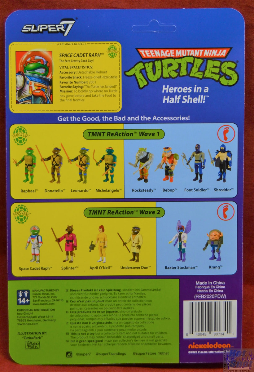 Teenage Mutant Ninja Turtles vintage figurine jouet tmnt moc