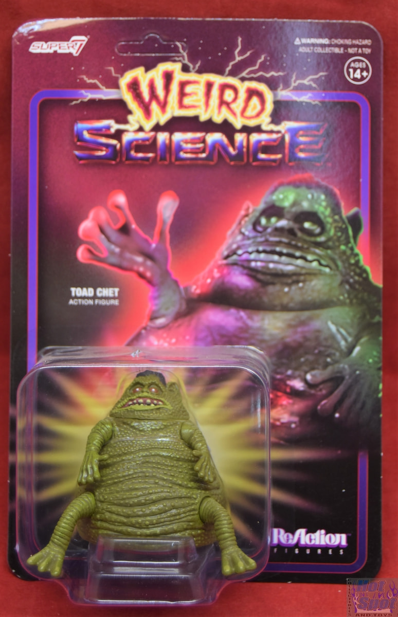 Unpunched Super7 Reaction Weird Science Toad Chet Figure for sale online 