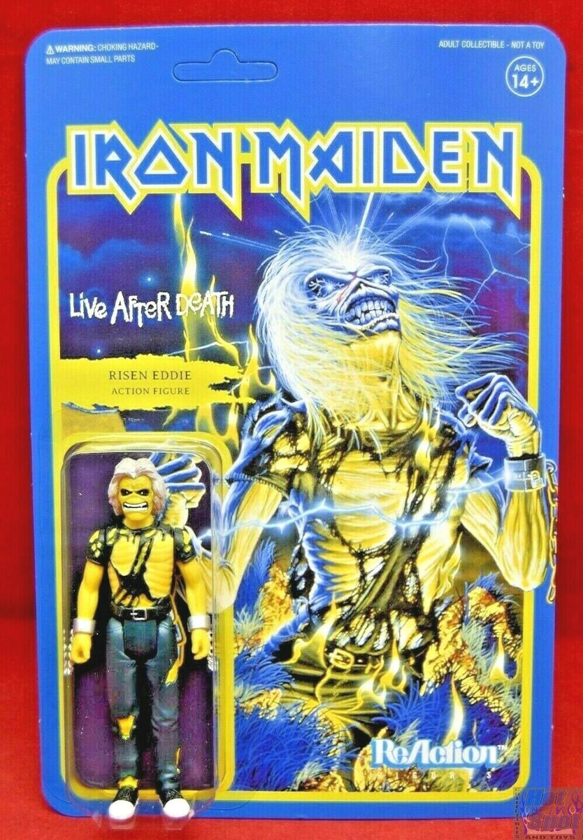 Adskille desinficere surfing Hot Spot Collectibles and Toys - Iron Maiden Live After Death Risen Eddie ReAction  Figure