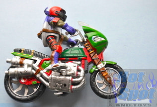 Donatello with bike