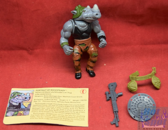 Hot Spot Collectibles and Toys - 1988 Rocksteady Figure