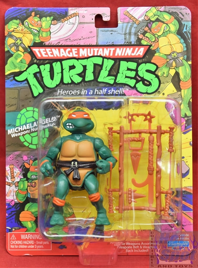 Walmart Exclusive Classic Michaelangelo Figure