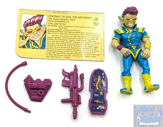 1991 Zak the Neutrino Weapons & Accessories