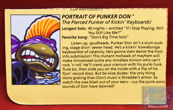 1991 Punker Don File Card