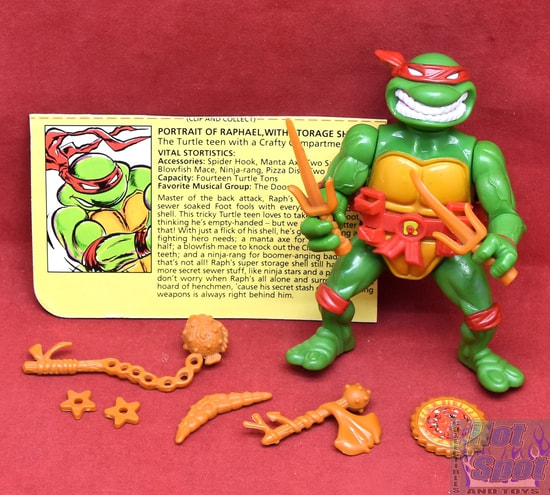 1991 Storage Shell Raphael Figure