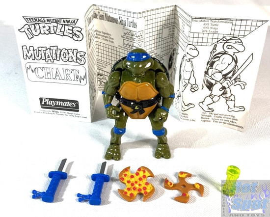 1992 Mutations Mutatin' Leonardo Figure Parts & Accessories