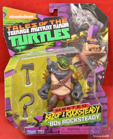 '80s Rocksteady Wanted Figure TMNT