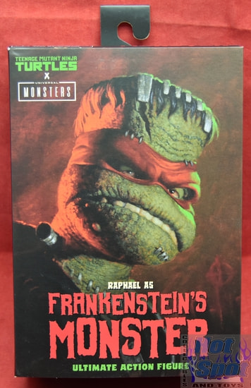 TMNT x Universal Monsters Raphael as Frankenstein's Monster Ultimate Figure