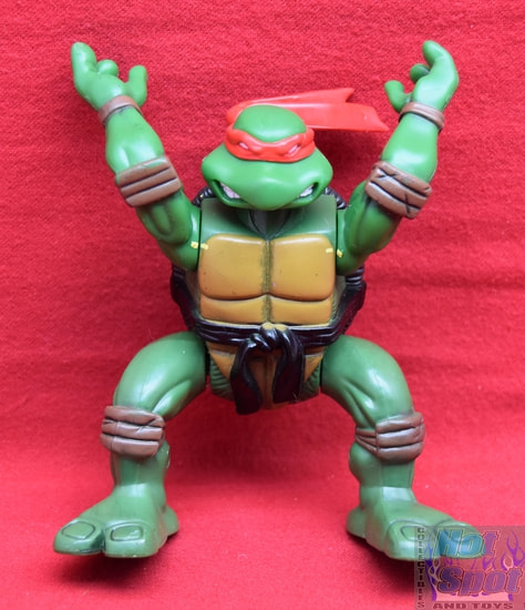 2004 Ninja Action "Flip Up" Raphael Figure