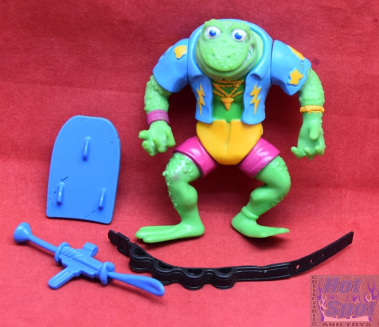 1989 Genghis Frog Figure