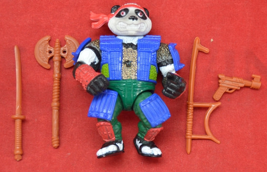 1990 Panda Khan Figure