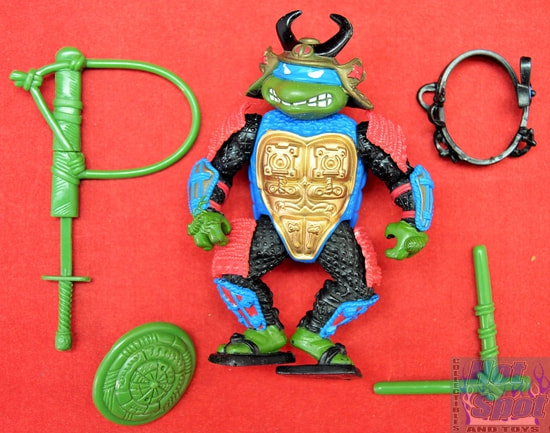 1990 Sewer Samurai Leo Action Figure w/ Accessories
