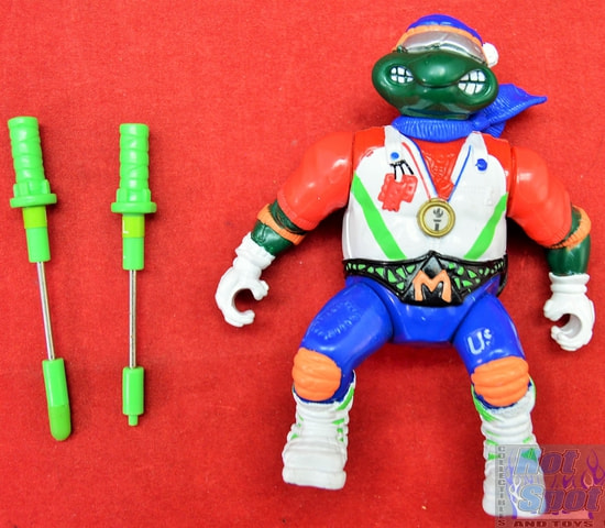 1992 Skiing Mike Action Figure w/ Accessories