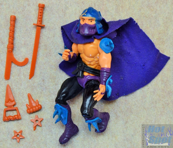 1988 Shredder Action Figure w/ Accessories